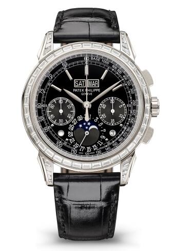 Cheapest Patek Philippe Watch Price Replica Grand Complications Perpetual Calendar Chronograph 5271 Platinum 5271P-010
